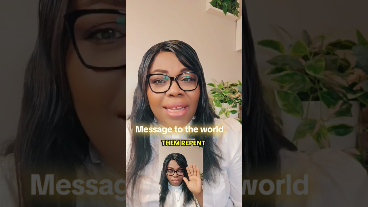 PROPHETIC MESSAGE TO THE WOULD. 