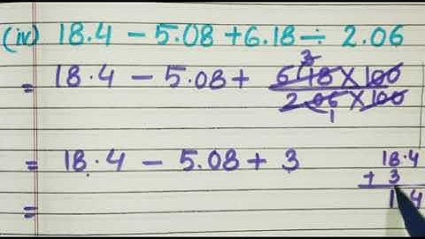 Class-5  Chapter 8 | Simplification of Numerical Expressions (Exercise 8.1) Part -2
