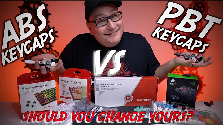 ABS VS PBT Keycaps, With Sound Test. SHOULD YOU CHANGE YOURS?