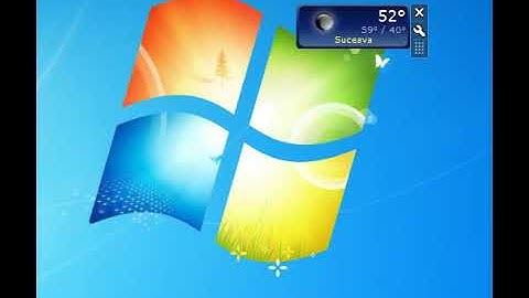 AccuWeather.com Mini For Windows 7 Gadget