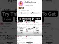 Try This Audio 💀 1k subscribers???