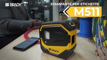 Brady Stampante per etichette M511 (IT)