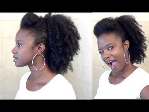Natural Hairstyle Tutorial Round Up 4 Pompadour Updos You Should Try