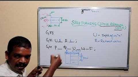#Part-22#CNC Lathe Operation #Step Turning# Stock Removal Operation#Fanuc#Kannada#Shivalingaiah K J
