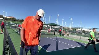 John Hedberg Jason Weidman vs. Dale Zwack Jonny Storm USA Pickleball Nationals 5.0 35+ Game 1