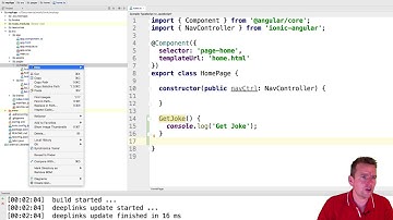 Ionic Mobile Apps | S1P23 | Creating a Entity in TS to map a JSON object