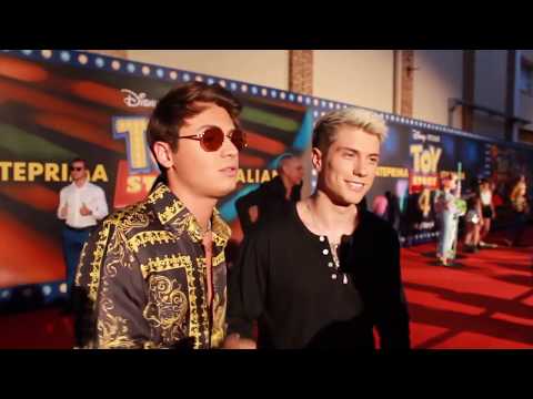 Toy Story 4, interviste sul red carpet a Guzzanti, Laurenti, Maggi, Benji e Fede