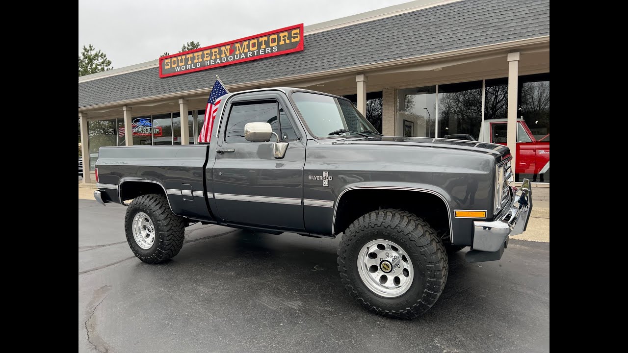 1987 Chevrolet Silverado 4X4 $38,900.00