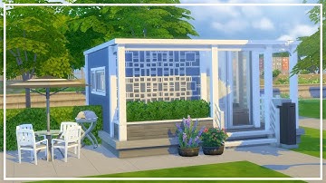 5x5 TINY HOME CHALLENGE // The Sims 4: Speed Build