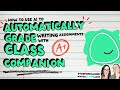 How to use ai to automatically grade writing assignments with class companion