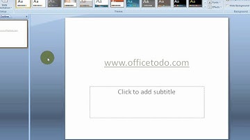 How to hide slides from shows? | Powerpoint 2007