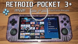 Retroid Pocket 3+ PSP (PlayStation Portable) Showcase & Settings - PPSSPP screenshot 5