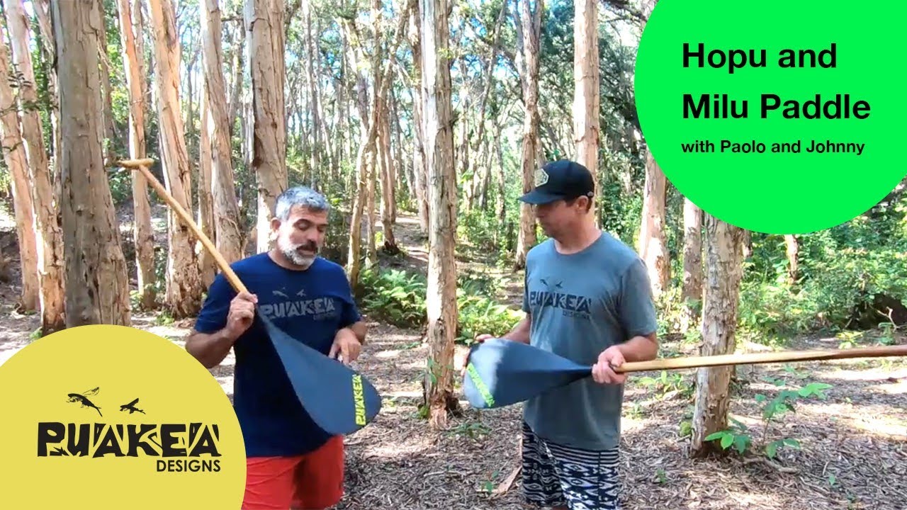 Hopu and Milu Paddles - The catch will find you - YouTube