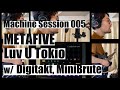 METAFIVE - Luv U Tokio (Cover with Digitakt, MiniBrute) / Machine Session 005