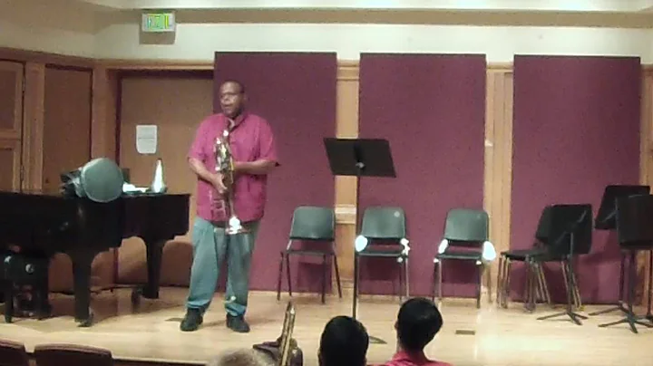John Lofton Trombone Master Class 7-14-2016