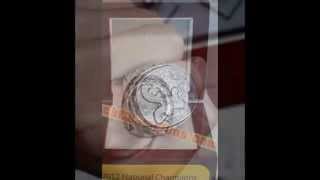 CAA 2012 Alabama Crimson Tide National Championship Ring, custom championship ring