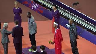 Felix Sanchez London Olympics Mens 400 Metres Hurdles Final D Medal