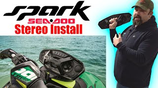 Sea-Doo SPARK BRP Audio-Portable System install 2021 model part 295100866