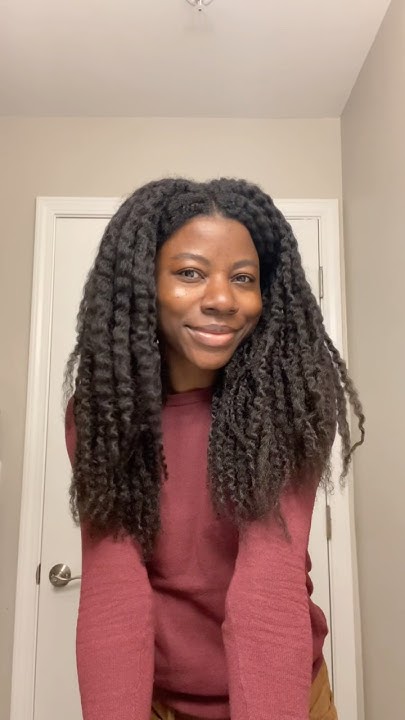  Diff twist out/braid out outcomes with the same hair #naturalhair # ...