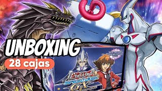 Unboxing Yu-Gi-Oh Speed duel GX midterm destrution 28 cajas