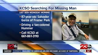 Kern County Sheriff's Office searching for missing elderly man suffering from dementia