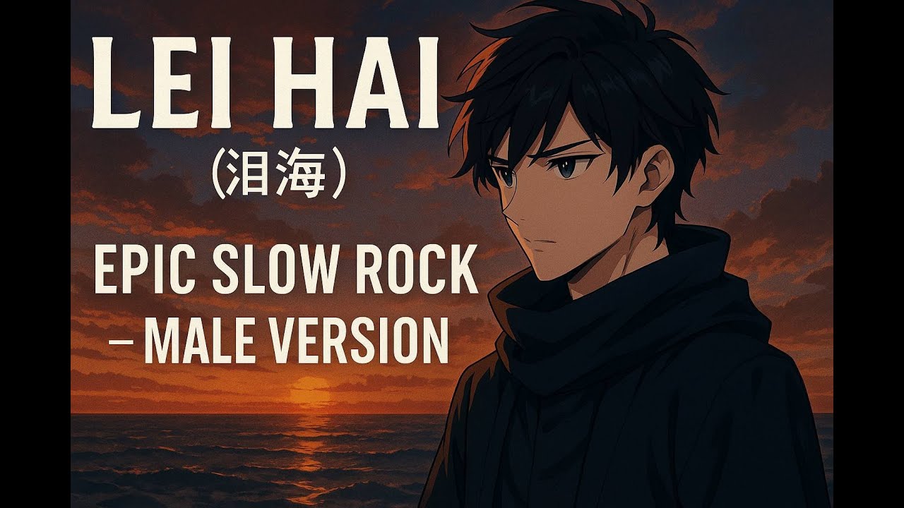 Lei Hai (泪海) — Male Version | Epic Slow Rock Cover | Novatune AI