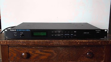 Roland D-110 Synthesizer Demo Songs