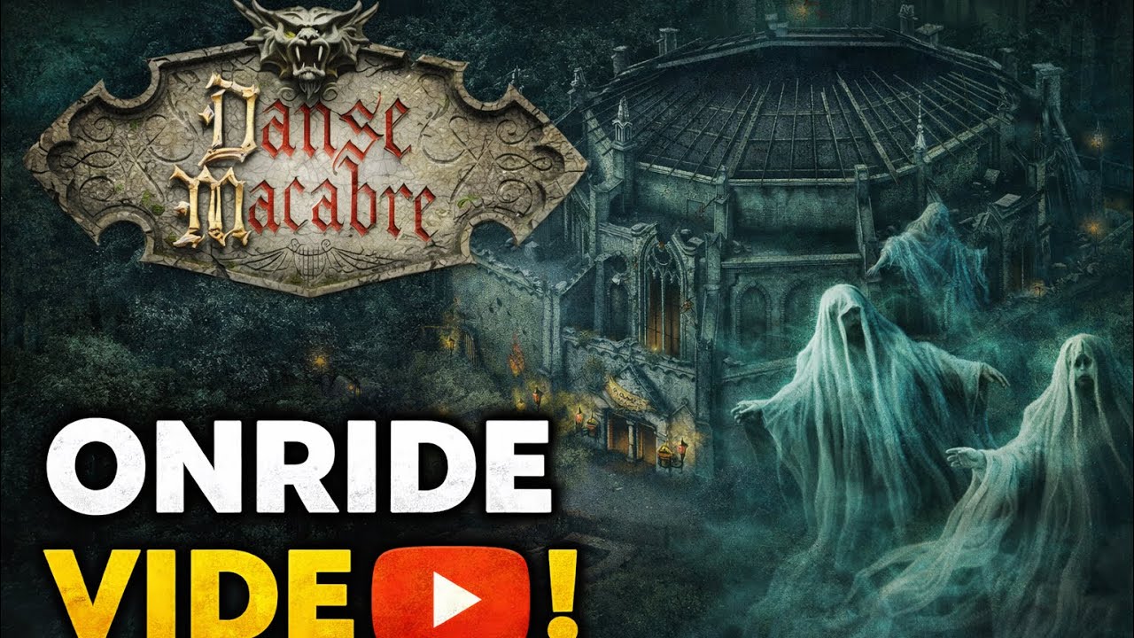 Onride Danse Macabre – De Nieuwe Spookachtige Sensatie in de Efteling! 👻👻👻