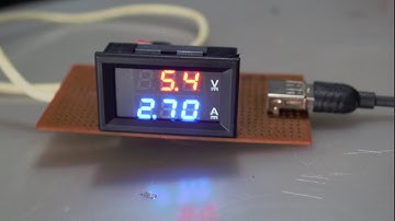 How to make mobile charger tester l usb voltage and ampere tester l diy usb tester