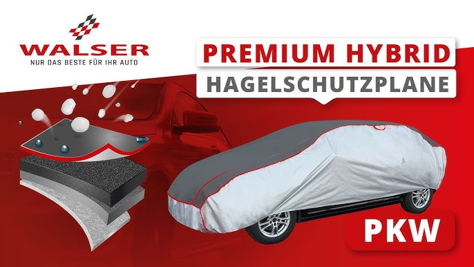 PEARL Autohülle: Premium Auto-Vollgarage für obere Mittelklasse, 483 x 178  x 119 cm (Autoschutzhülle Winter)