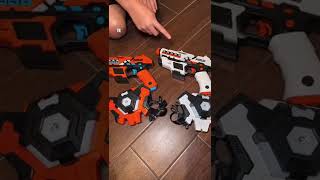 Laser Tag Shootout With The Laser Tag 2-pack from USA Toyz!!! #shorts