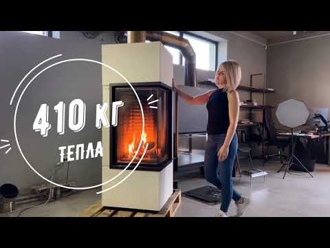 Теплоемкая печь камин