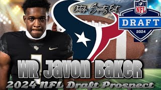 Houston Texans Draft Spotlight: WR Javon Baker