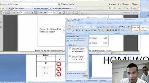 turtorial decision table