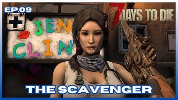 Finishing the Burnt biome, The Scavenger: ep.9, 7 days to die 1.0