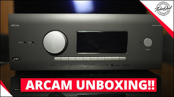 Arcam AVR11 Unboxing & Overview | Premium Home Theater A/V Reciever with Dirac Live