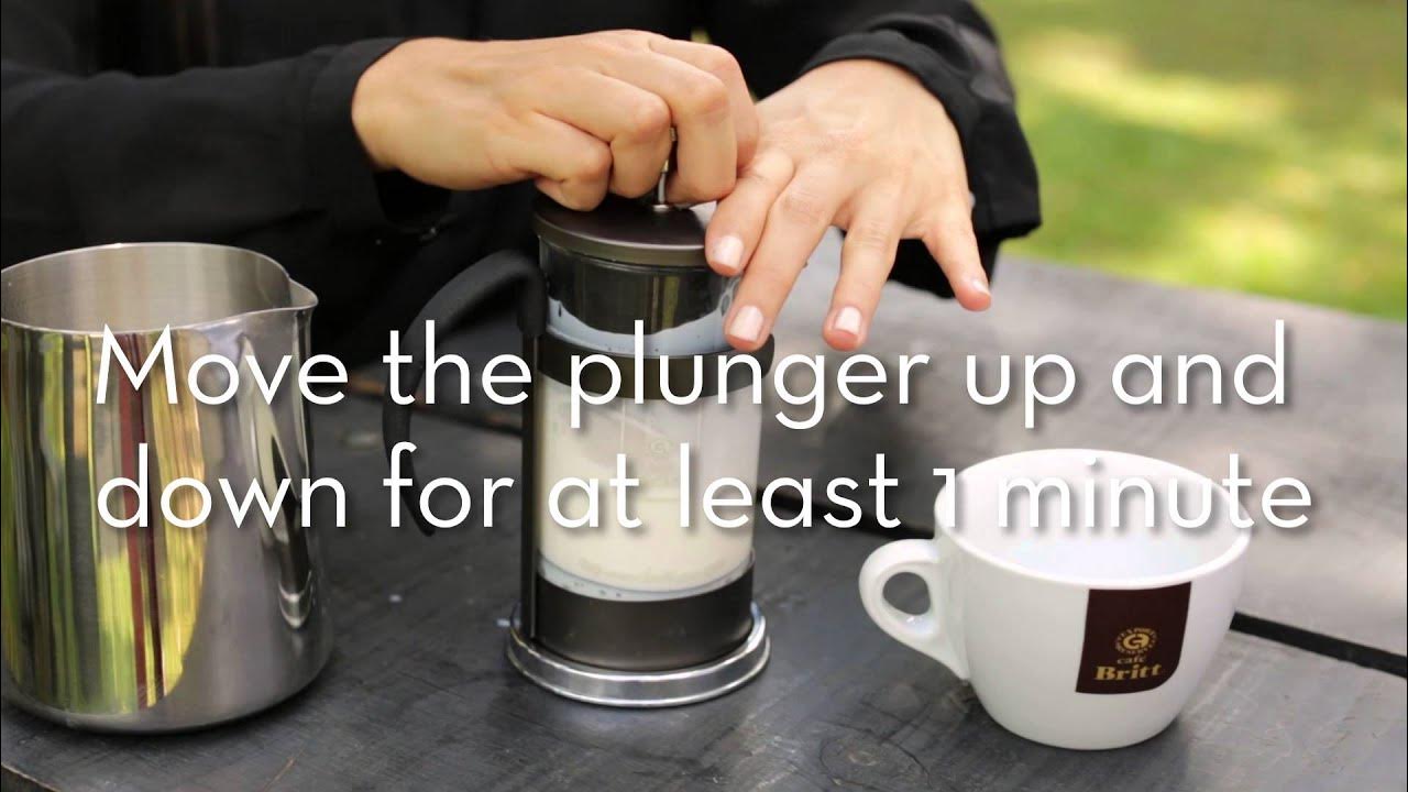 Froth Milk to Perfection with a French Press YouTube