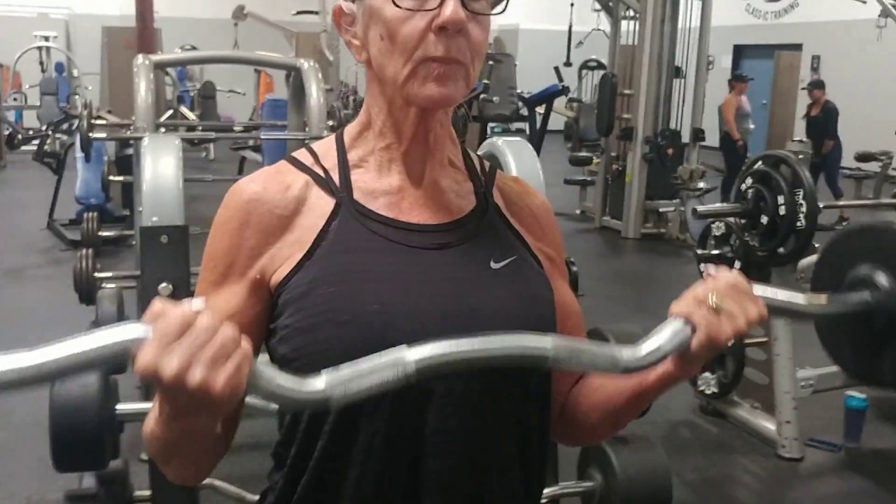 This Grandma Proves Seniors Can Add Lean Muscles Youtube