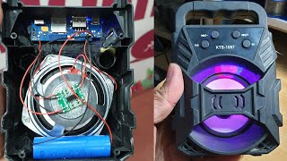 How to repair KTS 1057 Bluetooth MP3 player in Urdu/hindi