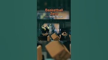 🏀👀 REFEREE STYLE SNEAK PEEK! 😱 (Basketball Zero Roblox) #Shorts