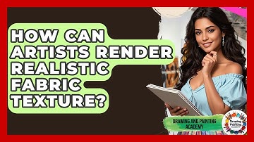 How Can Artists Render Realistic Fabric Texture? - Drawing and Painting Academy