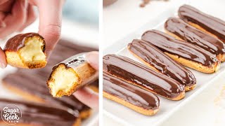 Chocolate Eclair Recipe From Scratch by Sugar Geek Show 12,027 views 1 year ago 9 minutes, 17 seconds