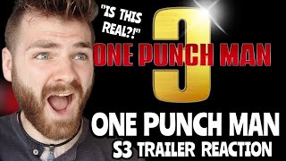 NO F***ING WAY!!! | ONE PUNCH MAN SEASON 3 TRAILER | REACTION !!