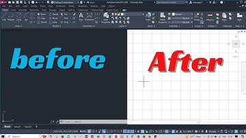 how to change autocad background from black to white
