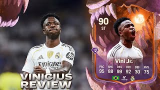 ¿MEJOR QUE MBAPPÉ ORO? 🤔 90 VINI JR FC 26 SCREAM REVIEW