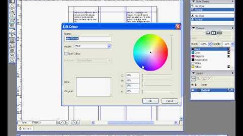 editing text in Quark.wmv