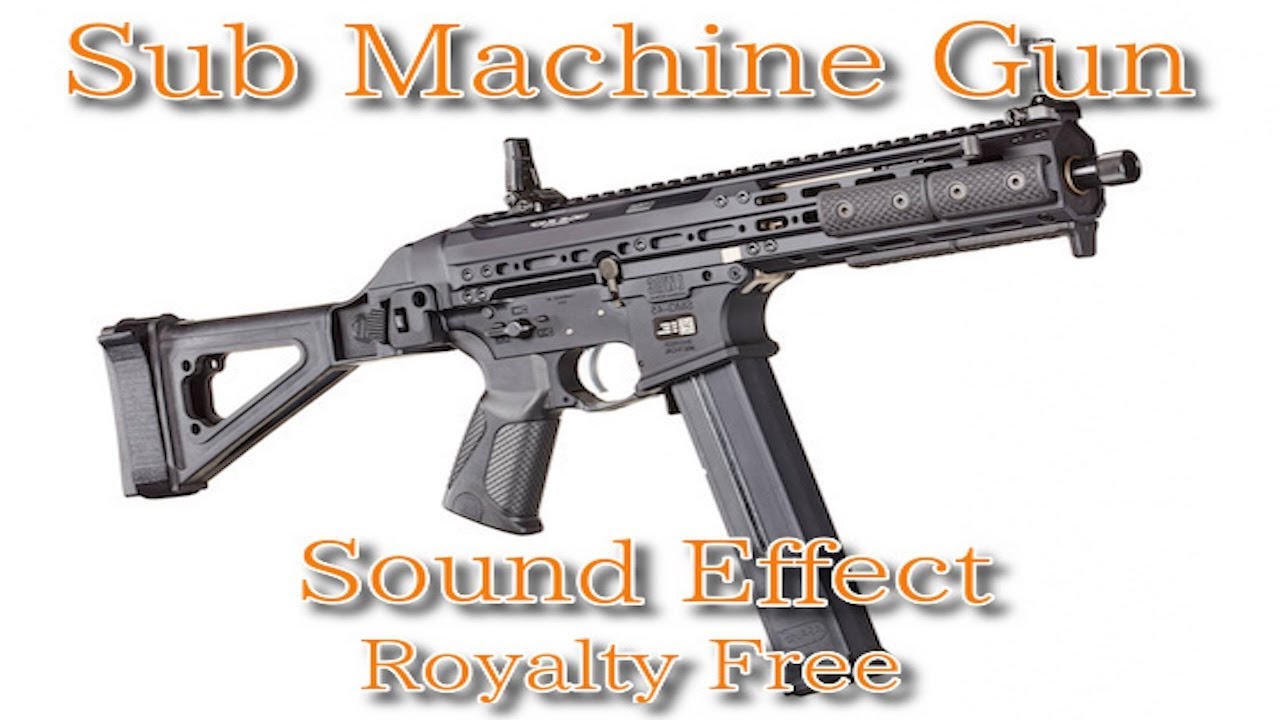Machine Gun Sound Machine Sub Machine Gun Sound Effect 02/サブマシンガン 銃声 リロード 効果音 02 超高レート 水鉄砲系/उप ...