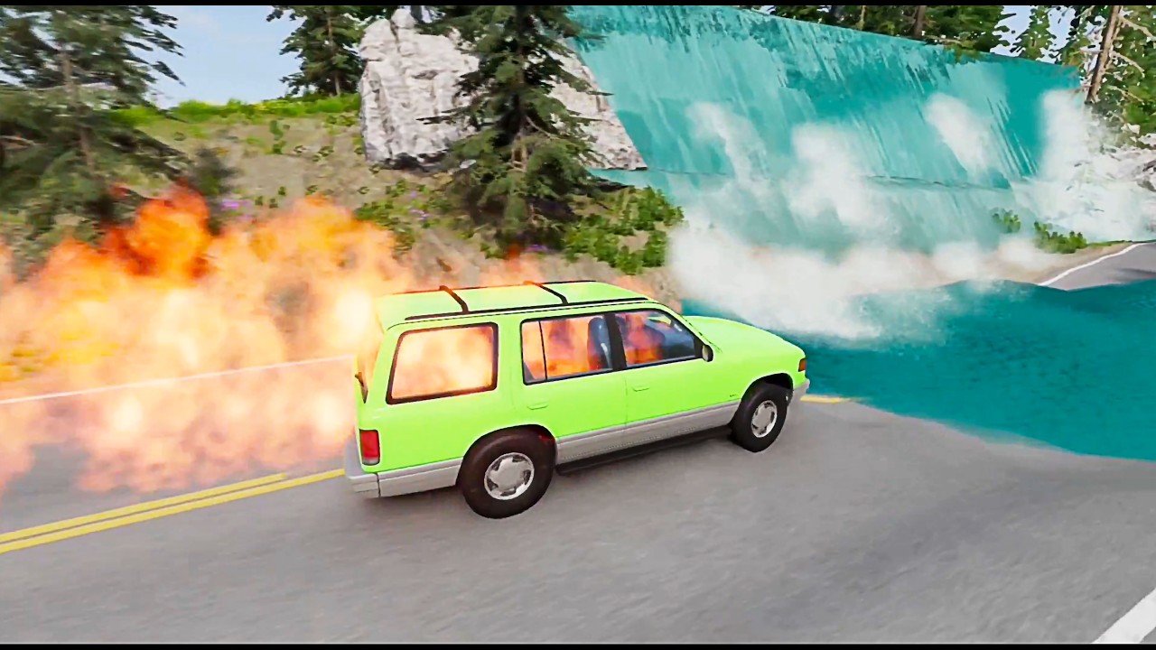 Extreme Train Crash Compilation in BeamNG.drive | Realistic Destruction