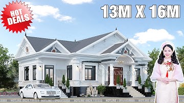 SIÊU PHẨM BIỆT THỰ 1 TẦNG MÁI THÁI ĐẸP NHẤT MIỀN BẮC - MH00558