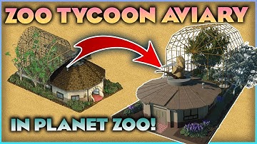 Bringing the ZOO TYCOON AVIARY into Planet Zoo!